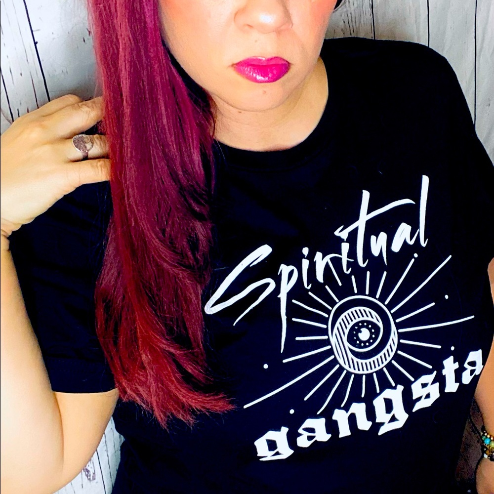 Spiritual Gangsta yoga Tshirt